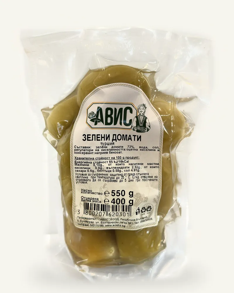 Зелени домати АВИС